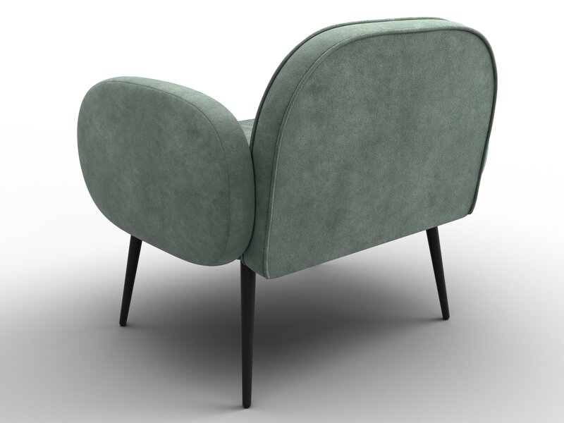 Кресло Лига-086, Велюр, BRUT 08 зеленый