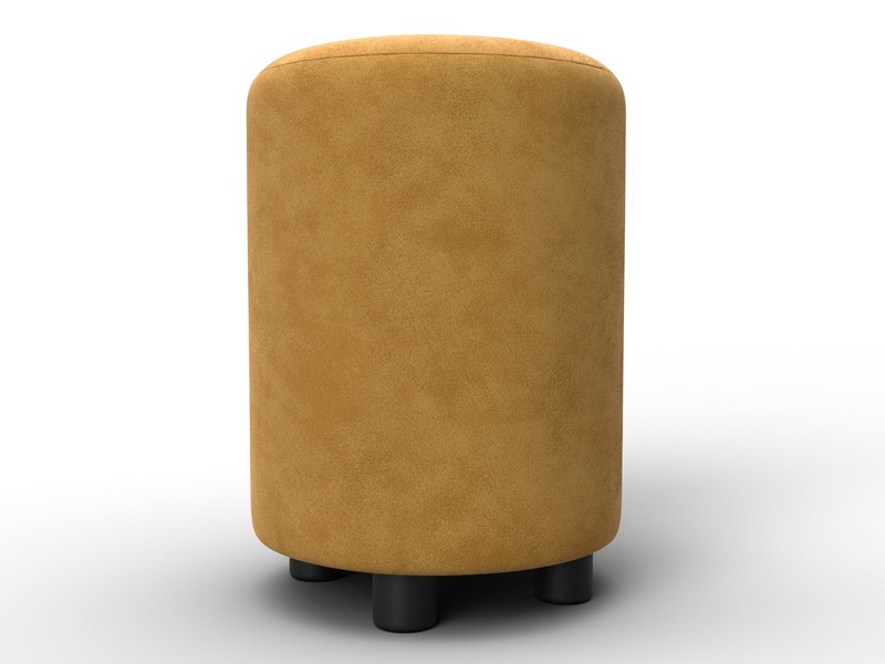 Пуф 001, Велюр, BRUT 10 желтый