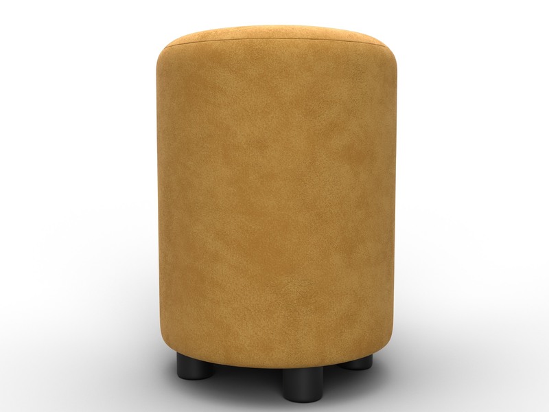 Пуф 001, Велюр, BRUT 10 желтый