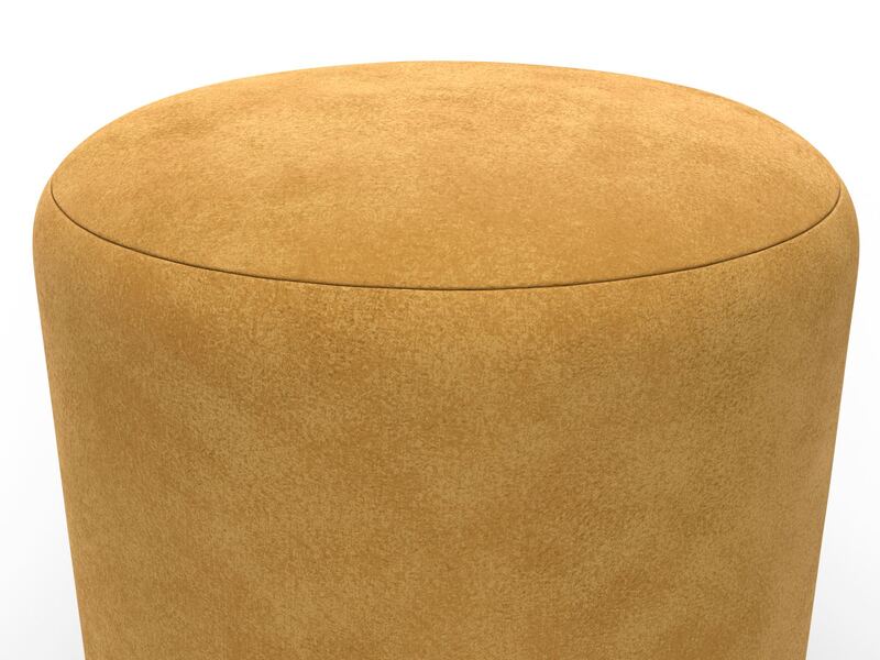 Пуф 001, Велюр, BRUT 10 желтый