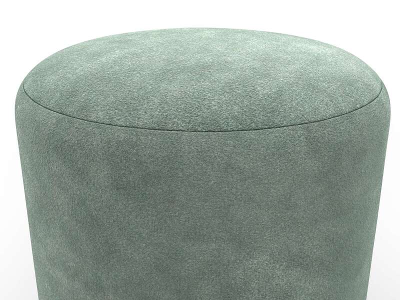 Пуф 001, Велюр, BRUT 08 зеленый