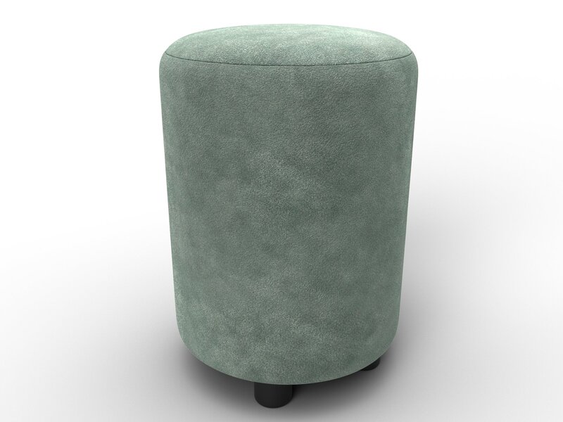 Пуф 001, Велюр, BRUT 08 зеленый
