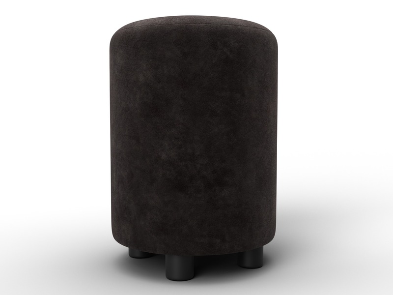 Пуф 001, Велюр, BRUT 17 коричневый