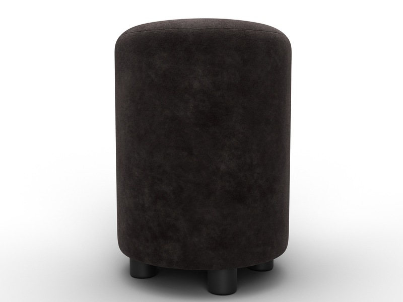 Пуф 001, Велюр, BRUT 17 коричневый