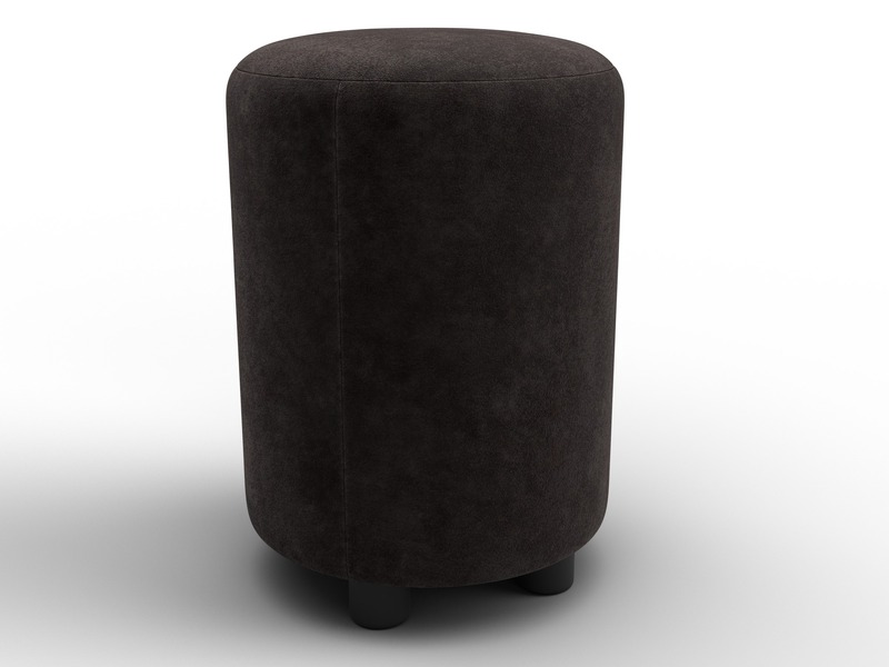 Пуф 001, Велюр, BRUT 17 коричневый