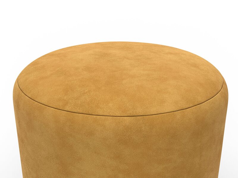 Пуф 002, Велюр, BRUT 10 желтый