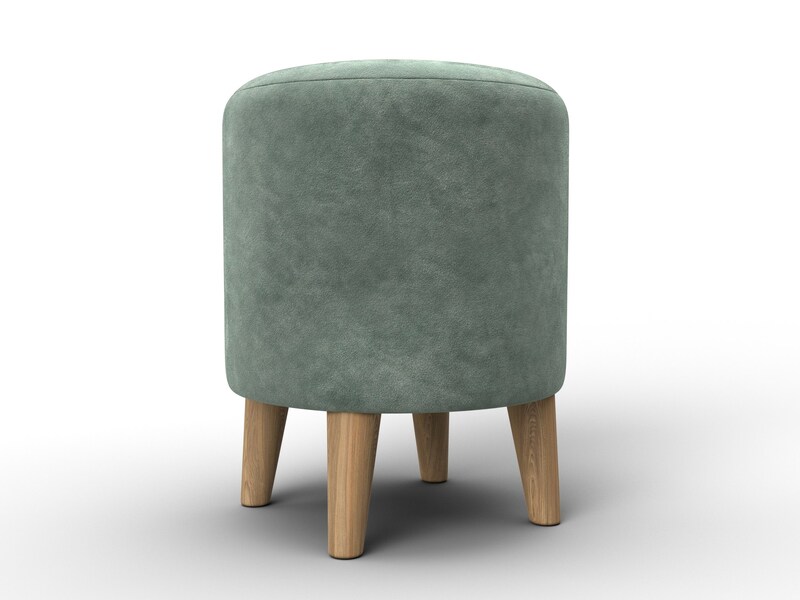 Пуф 002, Велюр, BRUT 08 зеленый