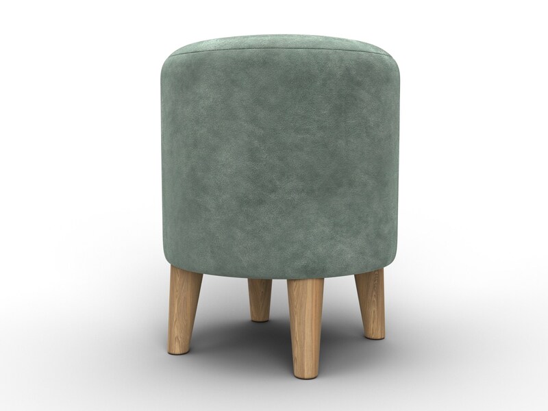 Пуф 002, Велюр, BRUT 08 зеленый