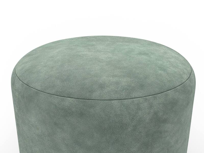Пуф 002, Велюр, BRUT 08 зеленый