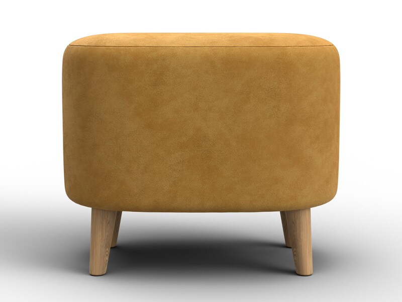 Пуф 003, Велюр, BRUT 10 желтый