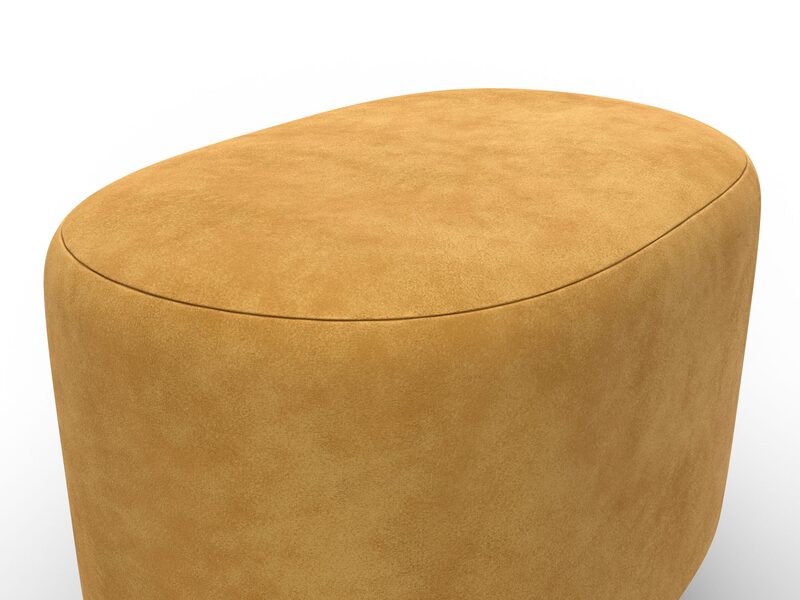Пуф 003, Велюр, BRUT 10 желтый