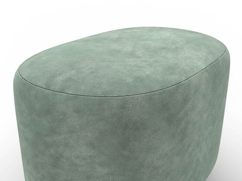 Пуф 003, Велюр, BRUT 08 зеленый