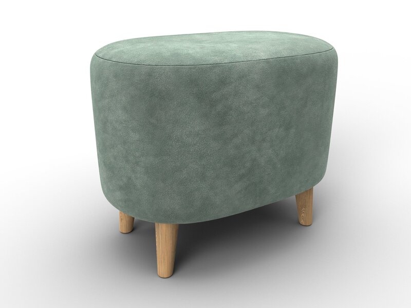 Пуф 003, Велюр, BRUT 08 зеленый