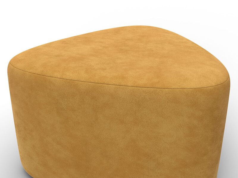 Пуф 004, Велюр, BRUT 10 желтый