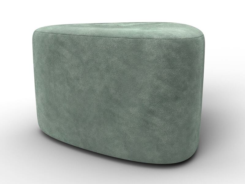 Пуф 004, Велюр, BRUT 08 зеленый