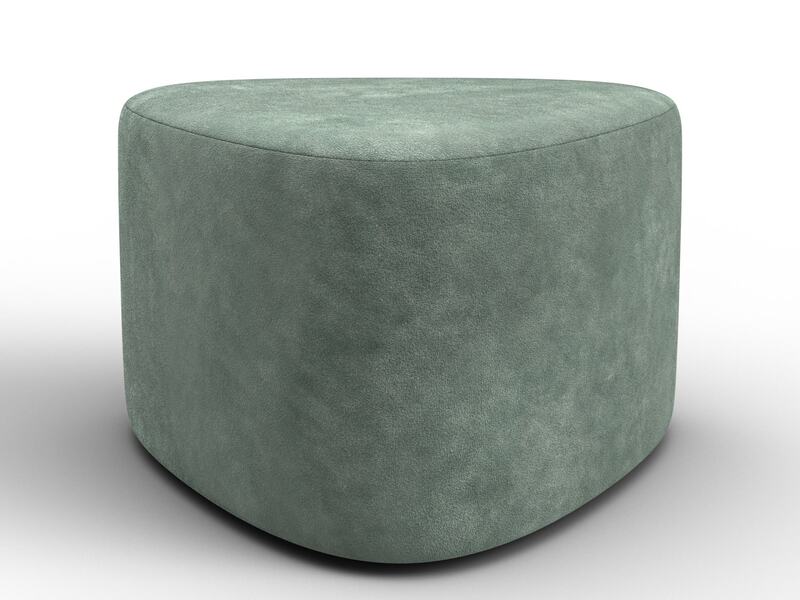 Пуф 004, Велюр, BRUT 08 зеленый