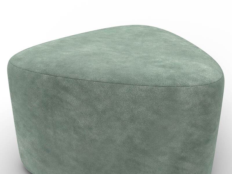 Пуф 004, Велюр, BRUT 08 зеленый