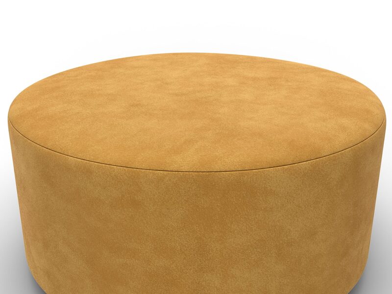 Пуф 005, Велюр, BRUT 10 желтый