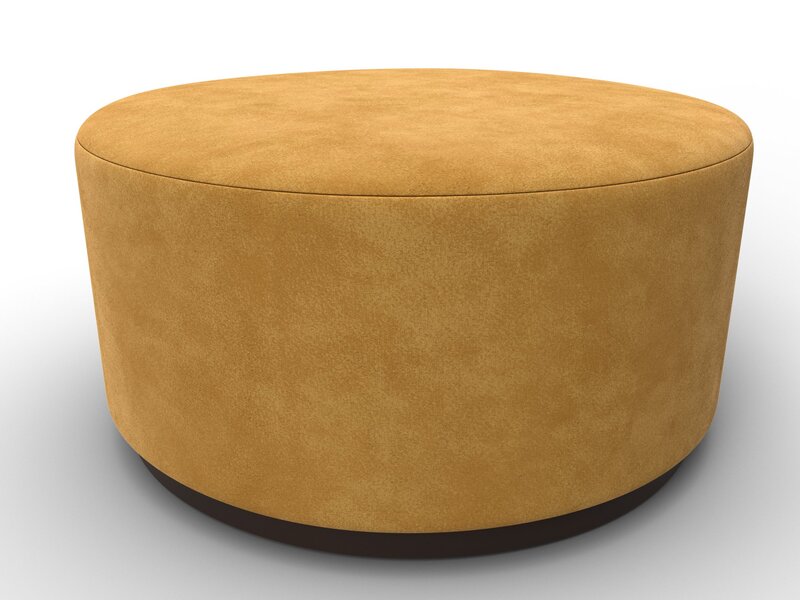 Пуф 005, Велюр, BRUT 10 желтый
