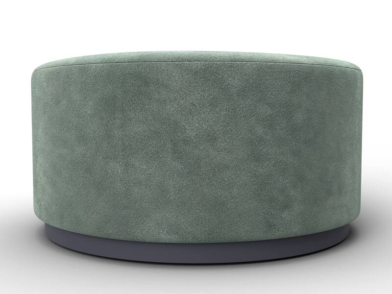 Пуф 005, Велюр, BRUT 08 зеленый