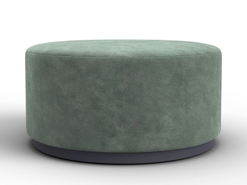 Пуф 005, Велюр, BRUT 08 зеленый