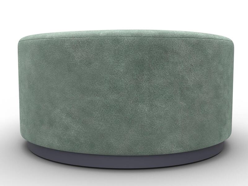 Пуф 005, Велюр, BRUT 08 зеленый