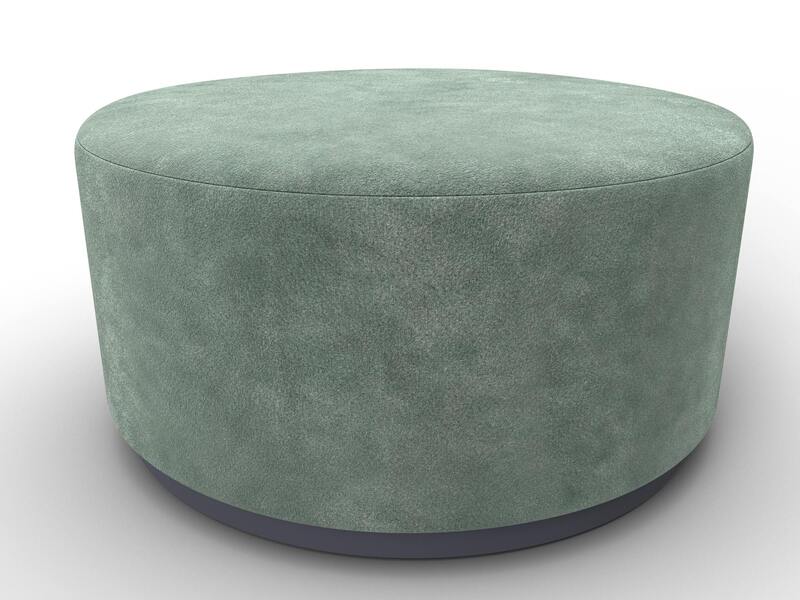 Пуф 005, Велюр, BRUT 08 зеленый