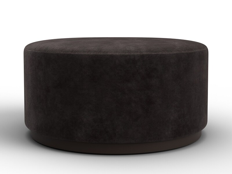 Пуф 005, Велюр, BRUT 17 коричневый