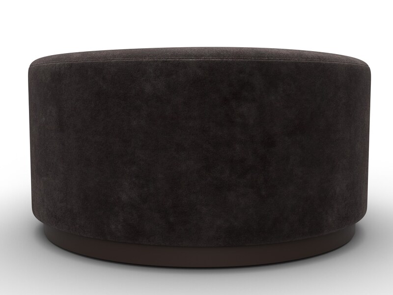 Пуф 005, Велюр, BRUT 17 коричневый