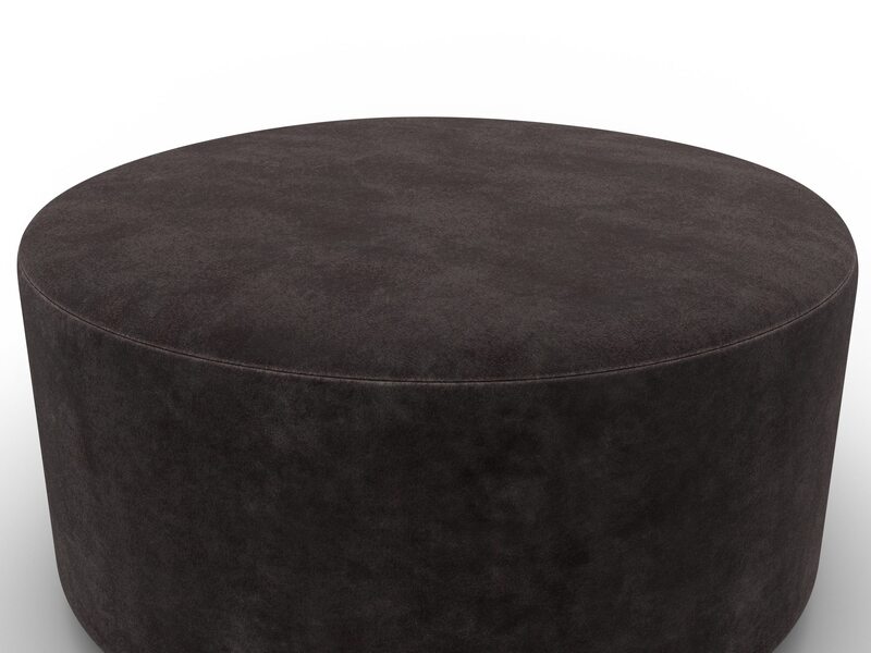 Пуф 005, Велюр, BRUT 17 коричневый