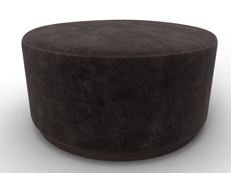 Пуф 005, Велюр, BRUT 17 коричневый
