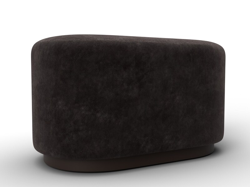 Пуф 007, Велюр;Экокожа, BRUT 17 коричневый