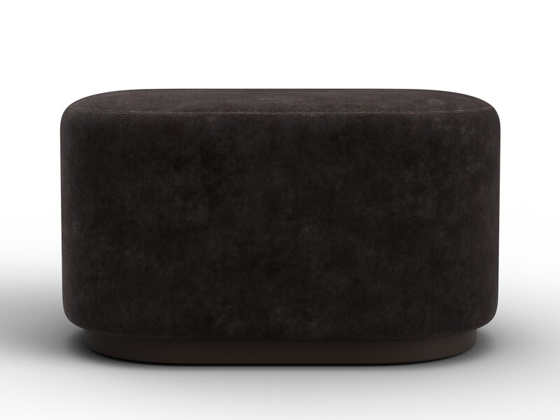 Пуф 007, Велюр;Экокожа, BRUT 17 коричневый