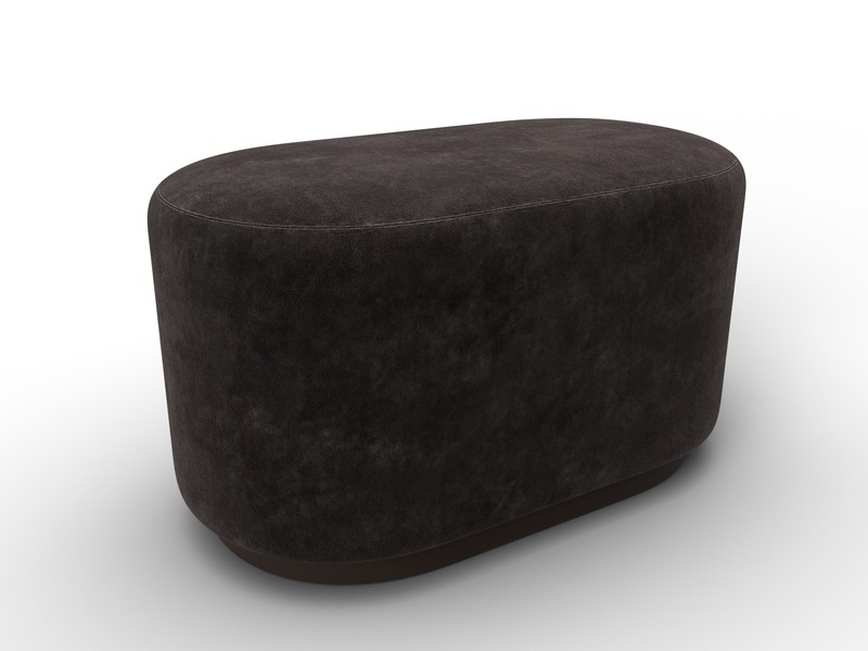 Пуф 007, Велюр;Экокожа, BRUT 17 коричневый