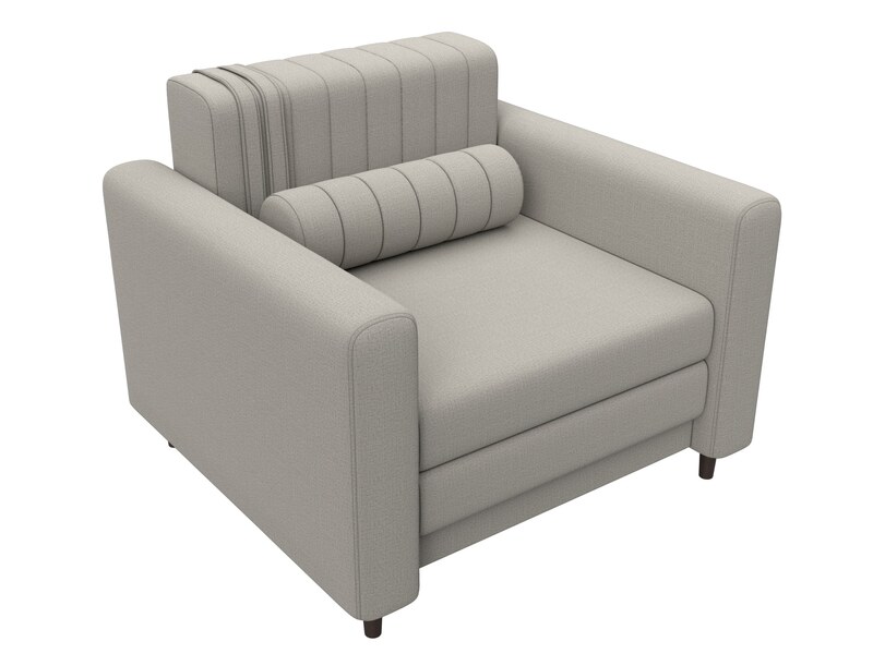 Кресло Лига-070, Рогожка, Амур 02 бежевый