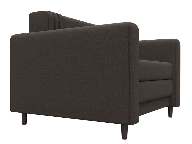 Кресло Лига-070, Рогожка, Амур 05 коричневый