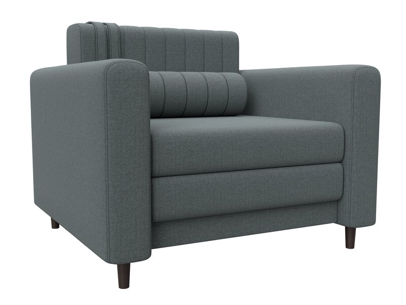 Кресло Лига-070, Рогожка, Амур 07 серый