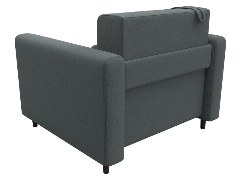 Кресло Лига-070, Рогожка, Амур 07 серый