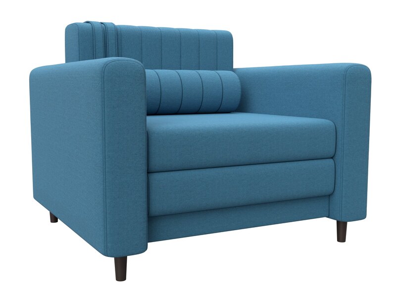 Кресло Лига-070, Рогожка, Амур 10 голубой