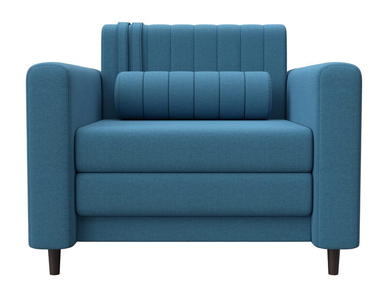 Кресло Лига-070, Рогожка, Амур 10 голубой