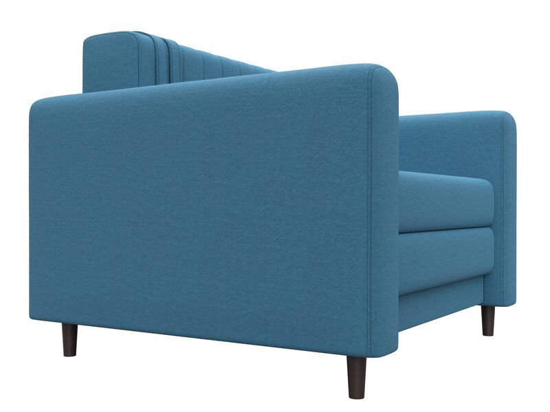 Кресло Лига-070, Рогожка, Амур 10 голубой