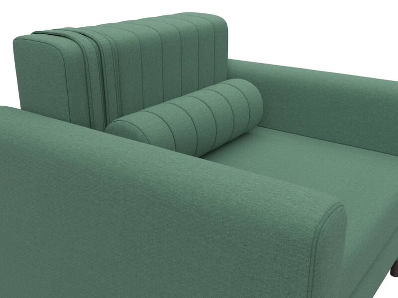 Кресло Лига-070, Рогожка, Амур 11 зеленый