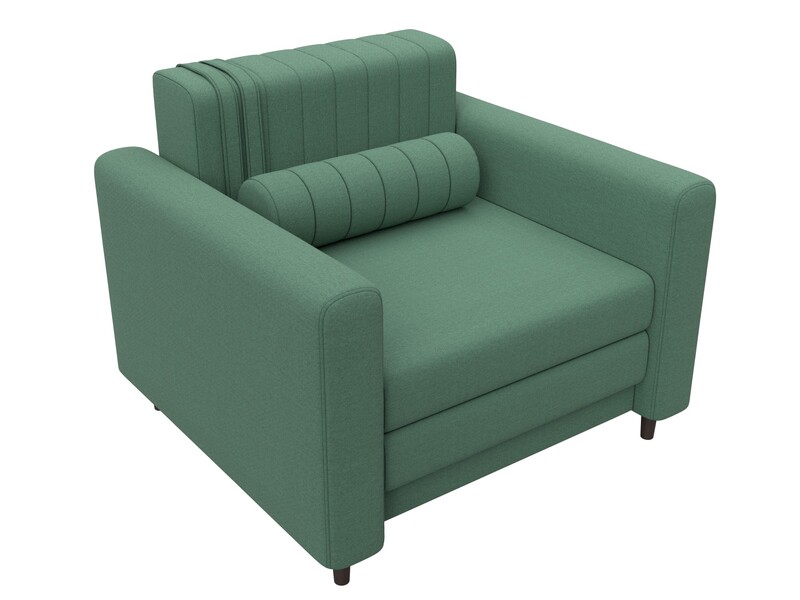 Кресло Лига-070, Рогожка, Амур 11 зеленый