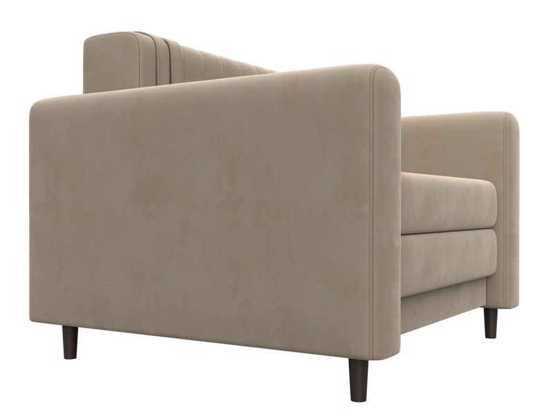 Кресло Лига-070, Велюр, SEVEN 729 бежевый