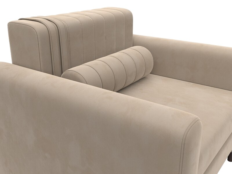 Кресло Лига-070, Велюр, SEVEN 729 бежевый