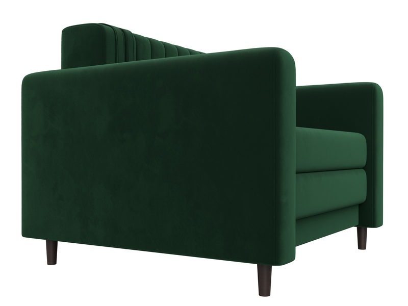 Кресло Лига-070, Велюр, SEVEN 626 зеленый