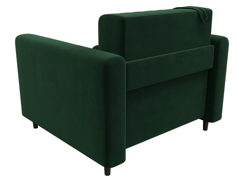 Кресло Лига-070, Велюр, SEVEN 626 зеленый