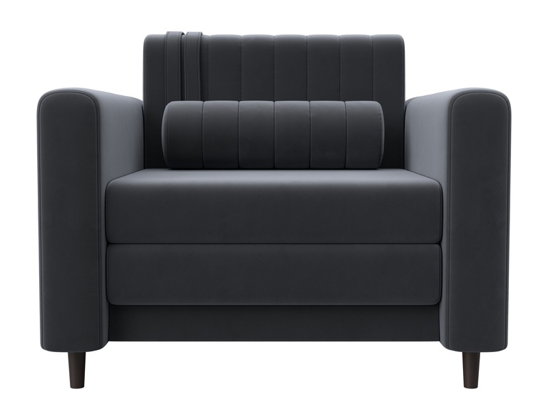 Кресло Лига-070, Велюр, SEVEN 17 серый