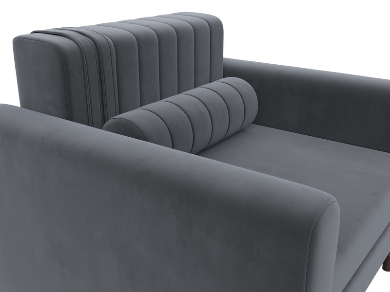 Кресло Лига-070, Велюр, SEVEN 17 серый