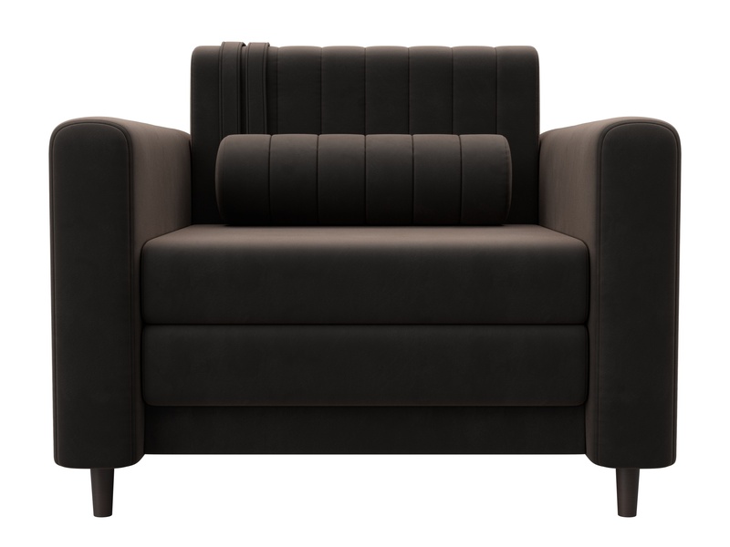 Кресло Лига-070, Велюр, SEVEN 727 коричневый